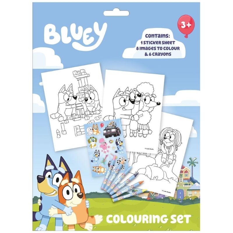 Сет за оцветяване с тетрадка Bluey