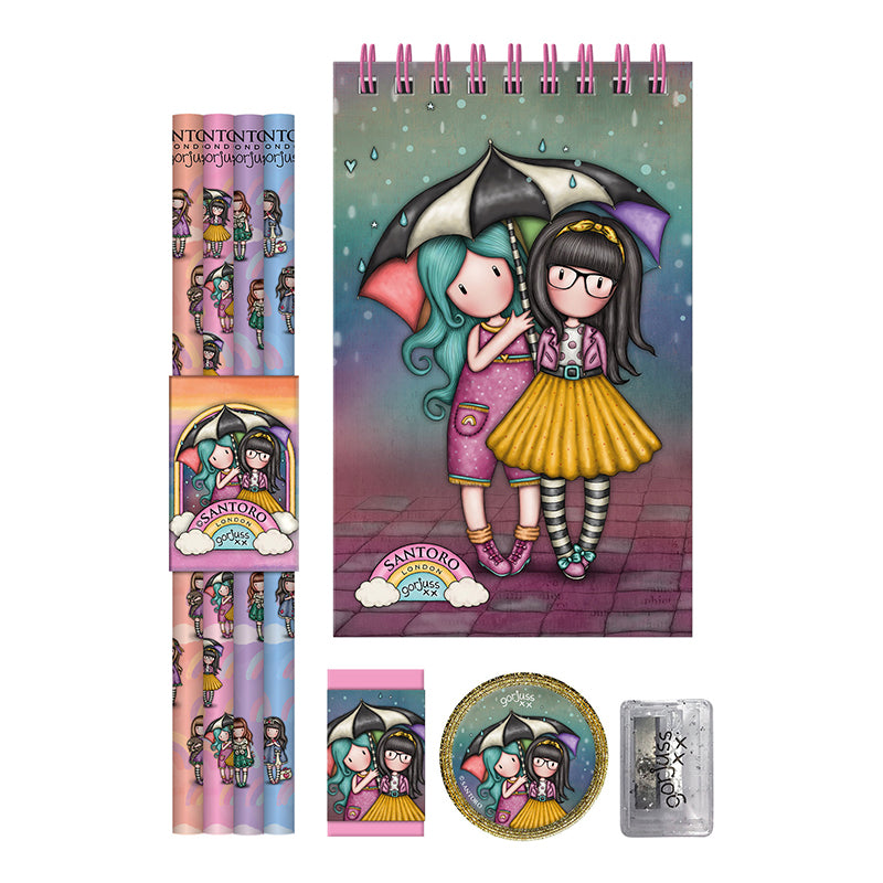 Сет с ученически пособия Santoro Gorjuss Be Kind To Each Other