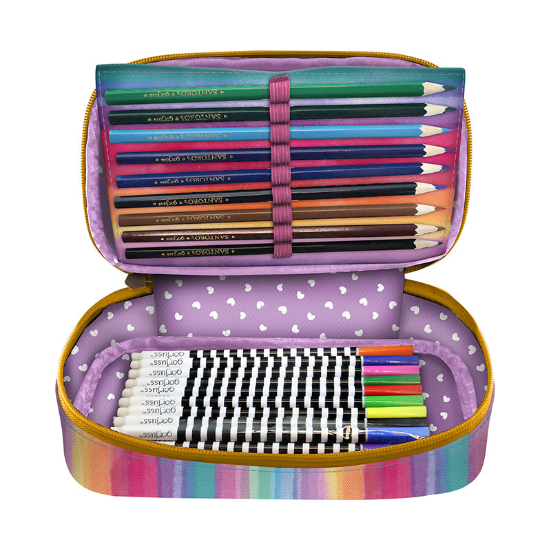 Пълен несесер с 1 отделение Santoro Gorjuss Be Kind To Each Other