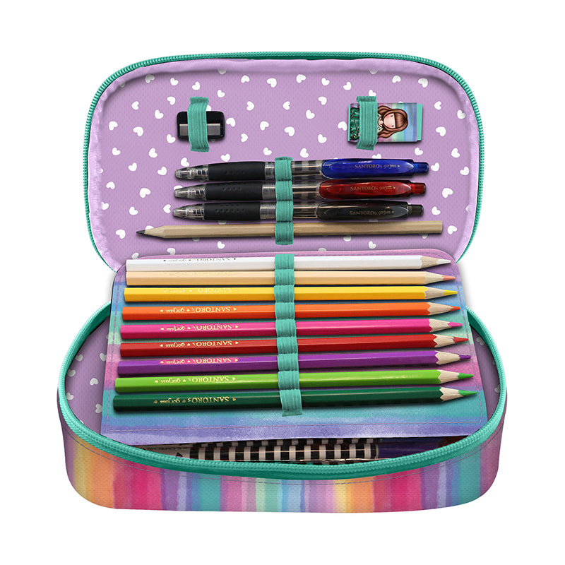 Пълен несесер с 1 отделение Santoro Gorjuss Be Kind To Our Planet