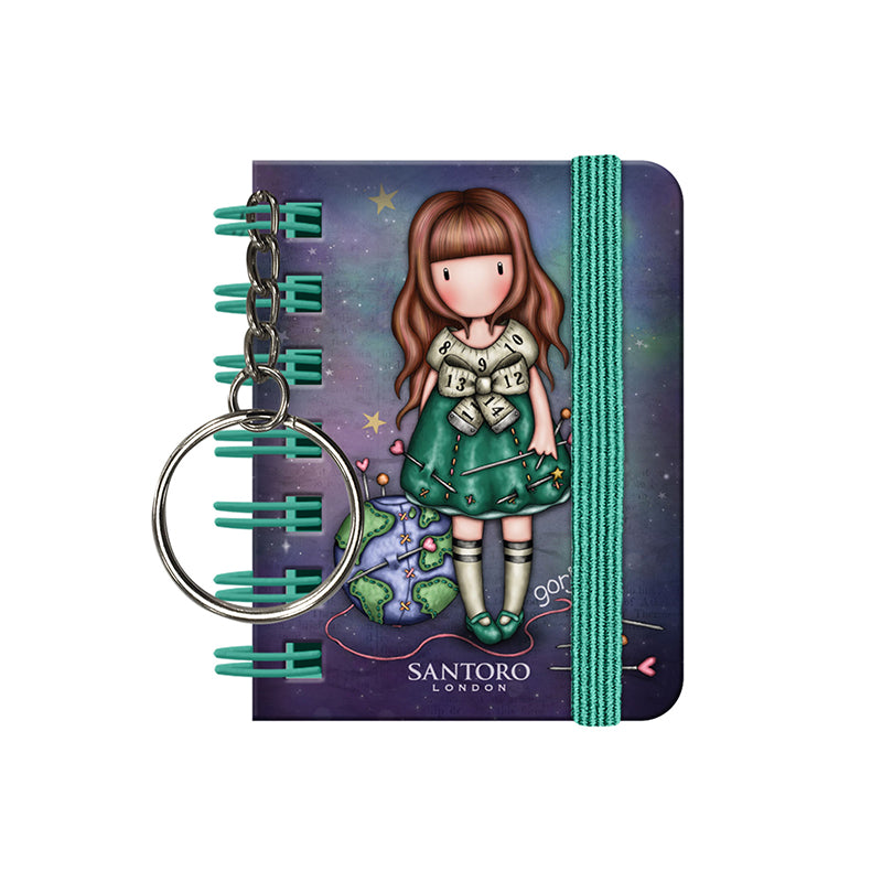 Ключодържател-тефтерче Santoro Gorjuss Be Kind To Our Planet