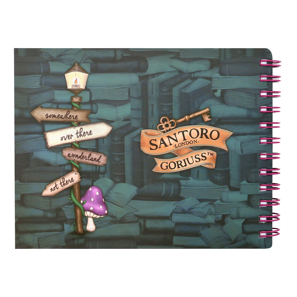Бележник със спирала Santoro Gorjuss Curiosity