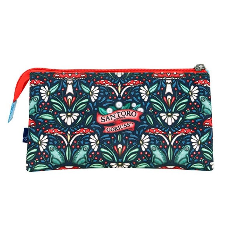 Несесер с 3 отделения Santoro Gorjuss In The Forest - Little Mushroom