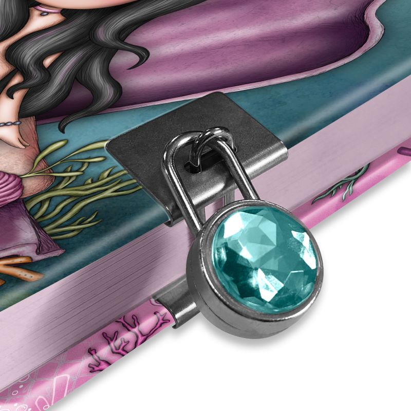 Заключващ се тефтер Santoro Gorjuss Making Waves - The World Is Your Oyster