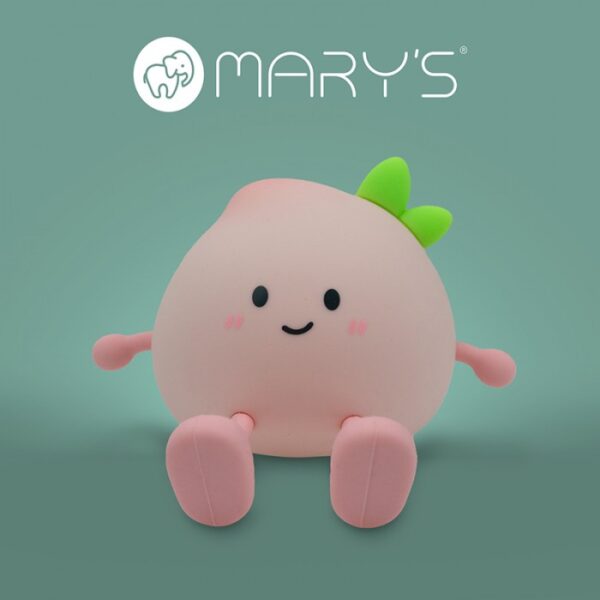 Детска нощна лампа LED RGB MARY’S Праскова