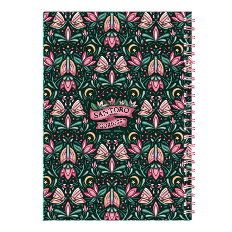 Тефтер с 2 книгоразделителя Santoro Gorjuss In The Forest - Woodland Wildflower
