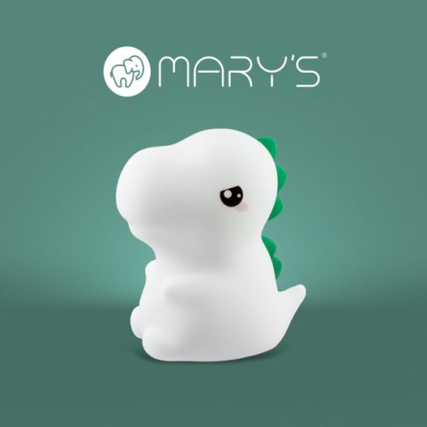 Детска нощна лампа LED RGB MARY’S T-Rex