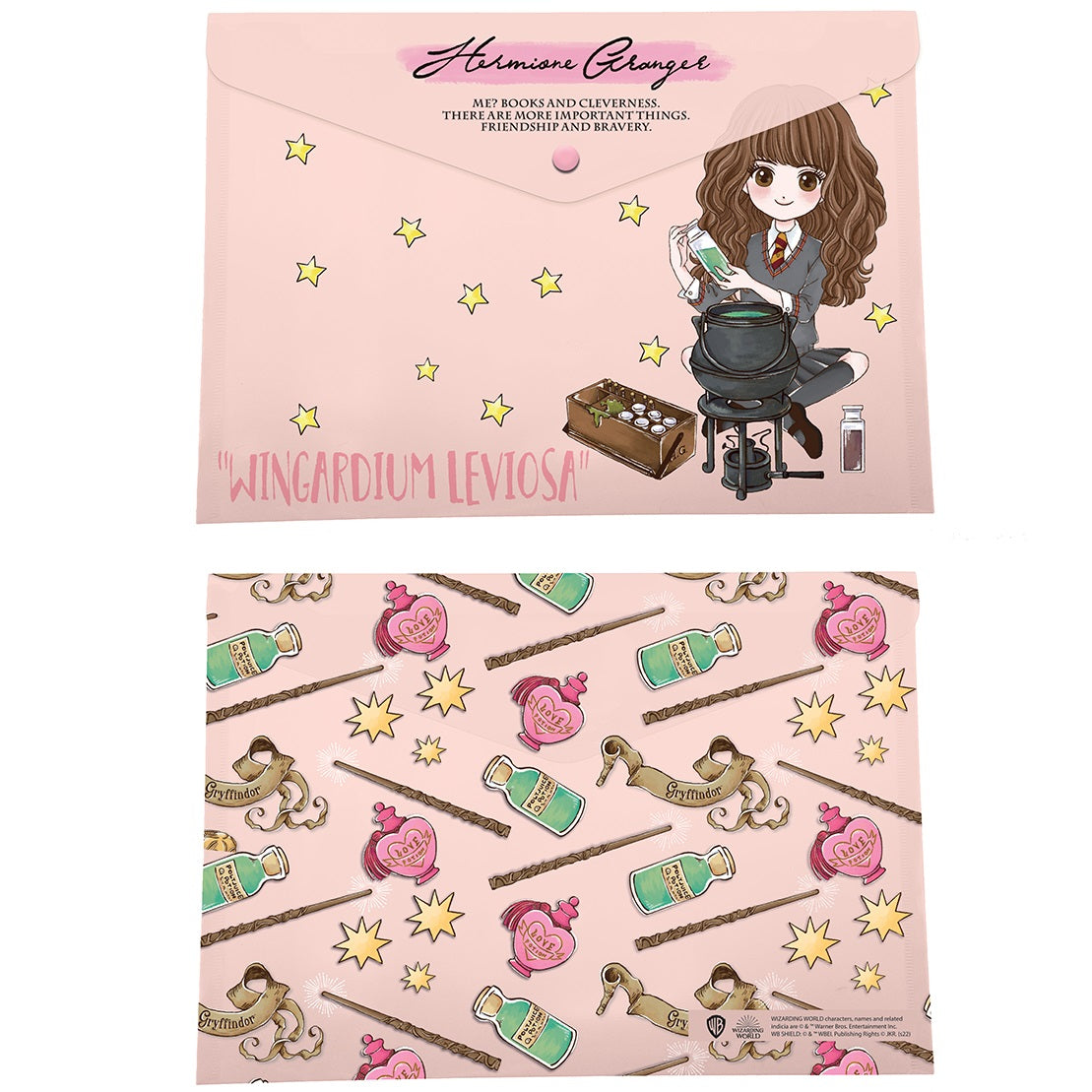 Папка плик с копче A4 Harry Potter Hermione