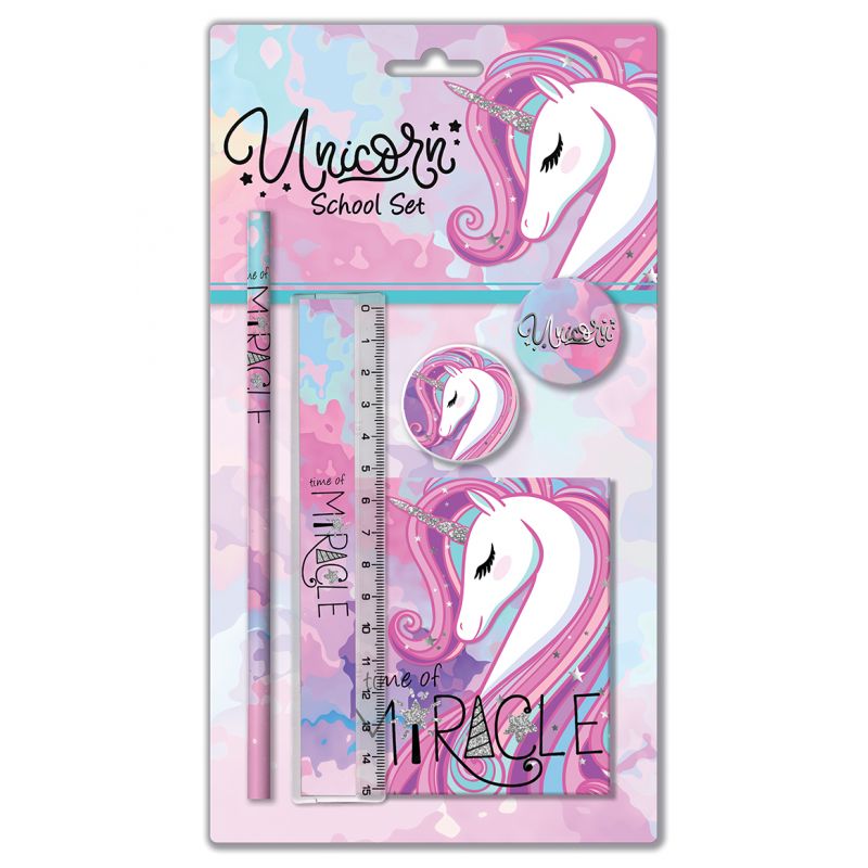 Сет с ученически пособия Unicorn Miracle