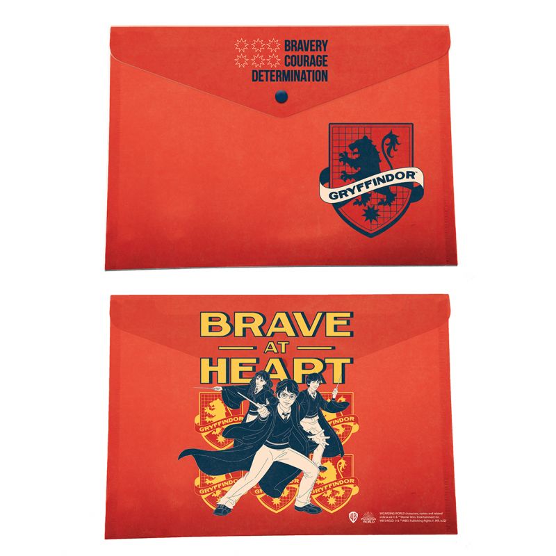 Папка плик с копче A4 Harry Potter, Асортимент