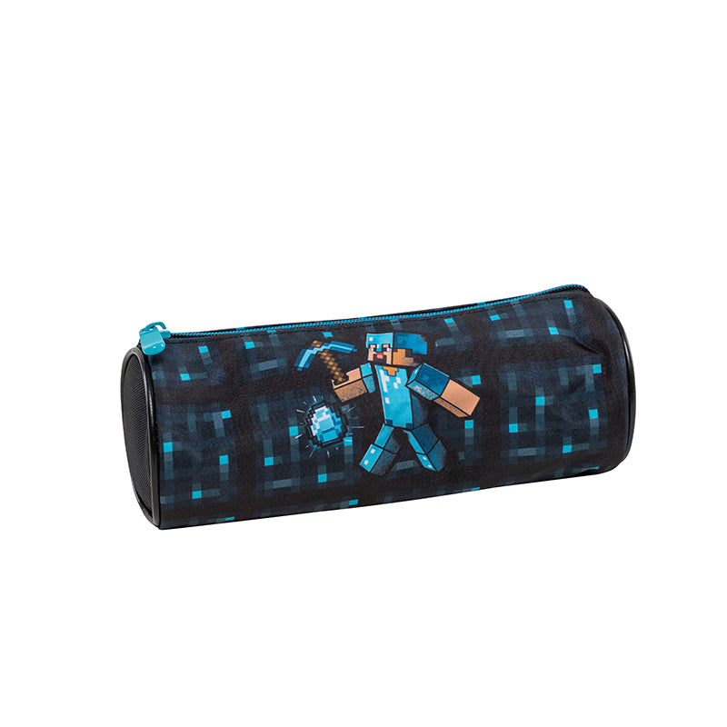 Ученически несесер цилиндър Minecraft Diamond