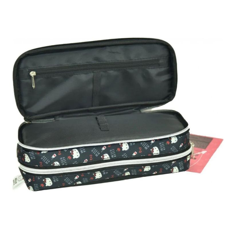 Ученически овален несесер Hello Kitty Croche