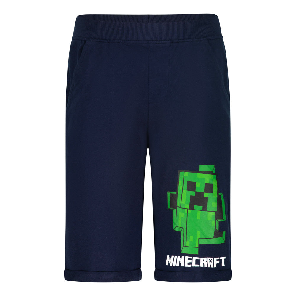 Къс панталон Minecraft тъмносин, размер 152