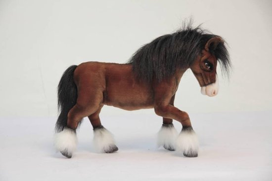Плюшен Клайдсдейл Кон Като Истински от Hansa Toy