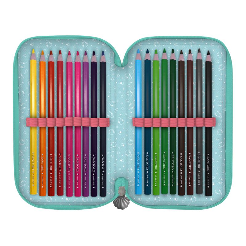 Троен несесер със съдържание Santoro Gorjuss Making Waves - Washed Ashore