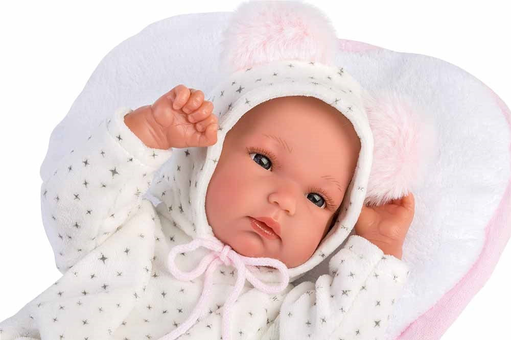 Кукла Llorens Bimba Columpio Nido Rosa 35 см