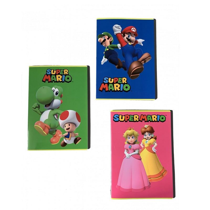 Тетрадка Super Mario 2021 40 листа, Асортимент