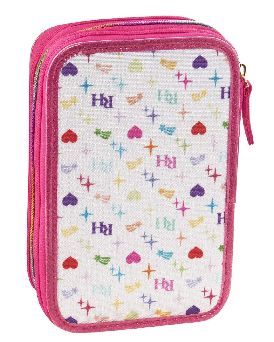 Ученически несесер Rainbow High с 3 ципа и съдържание