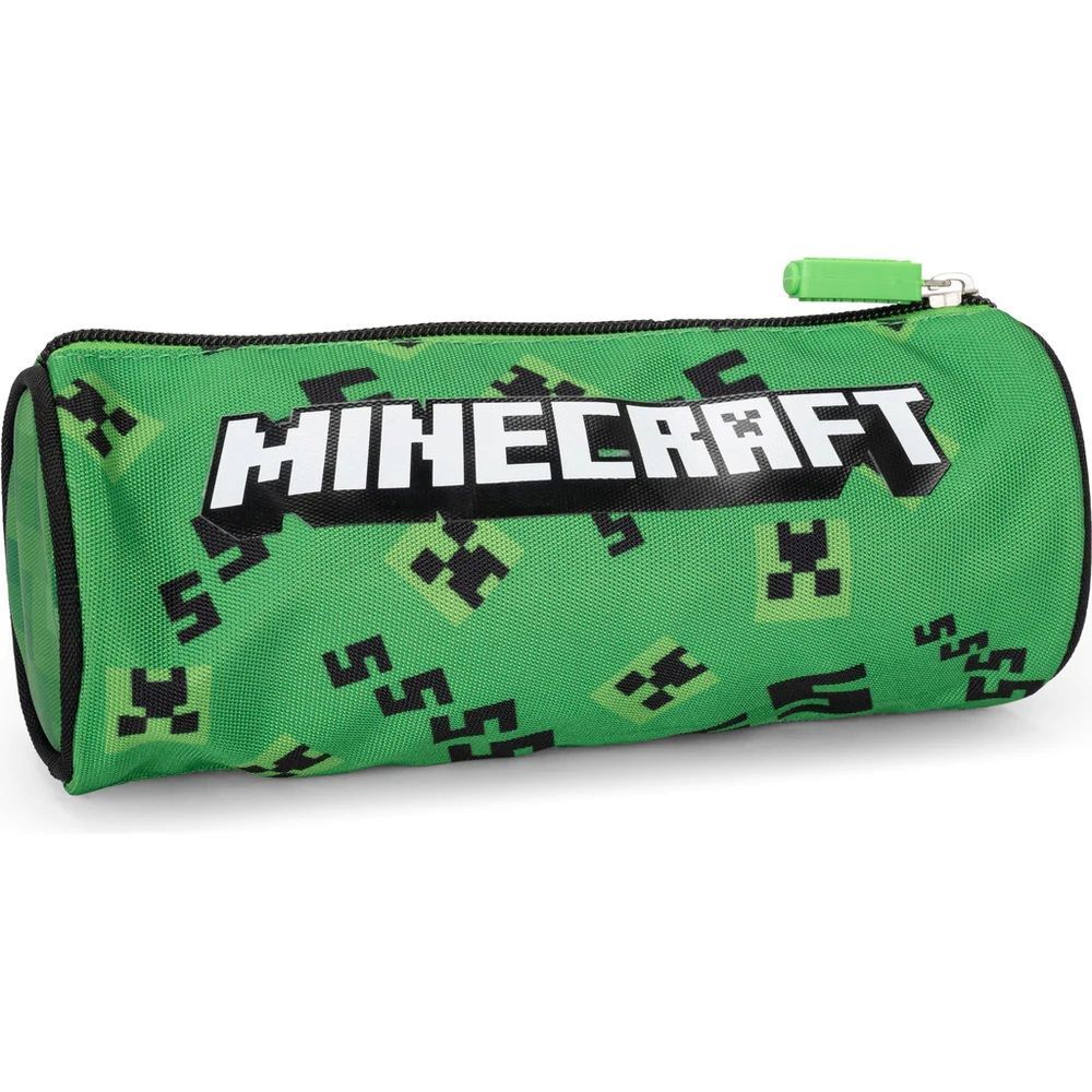 Ученически несесер цилиндър Minecraft Pixels