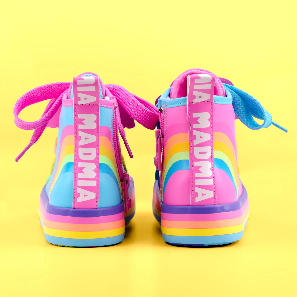 MADMIA Candy – Маратонки с дъга и брокат за деца и възрастни