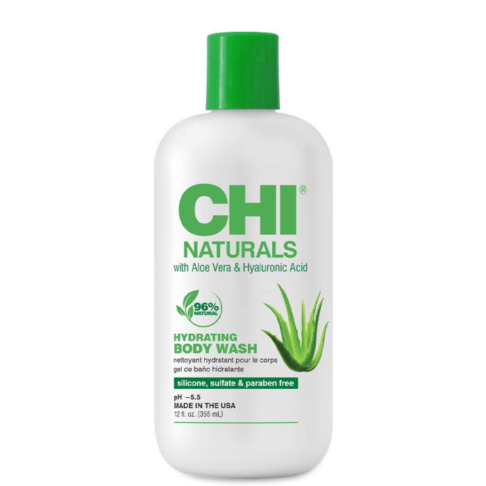 CHI Naturals Хидратиращ душ гел с алое вера, 355 мл