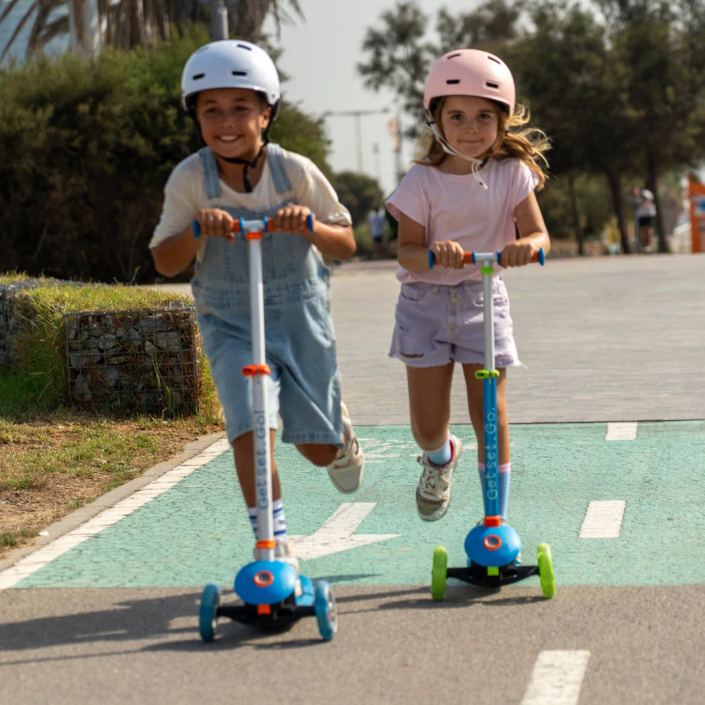 Детска тротинетка Small Trunki, синя