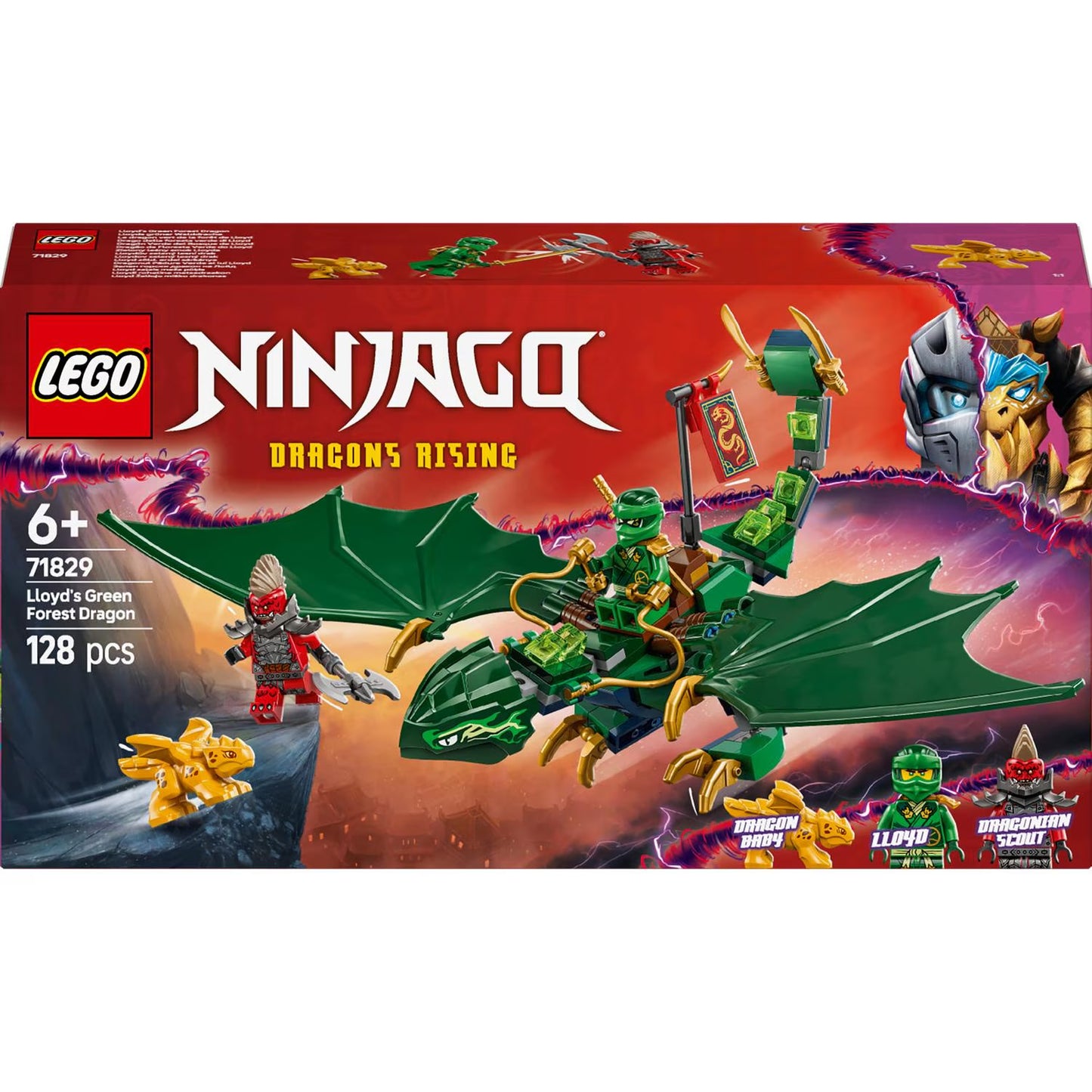 LEGO Ninjago - Lloyd's Green Forest Dragon 71829