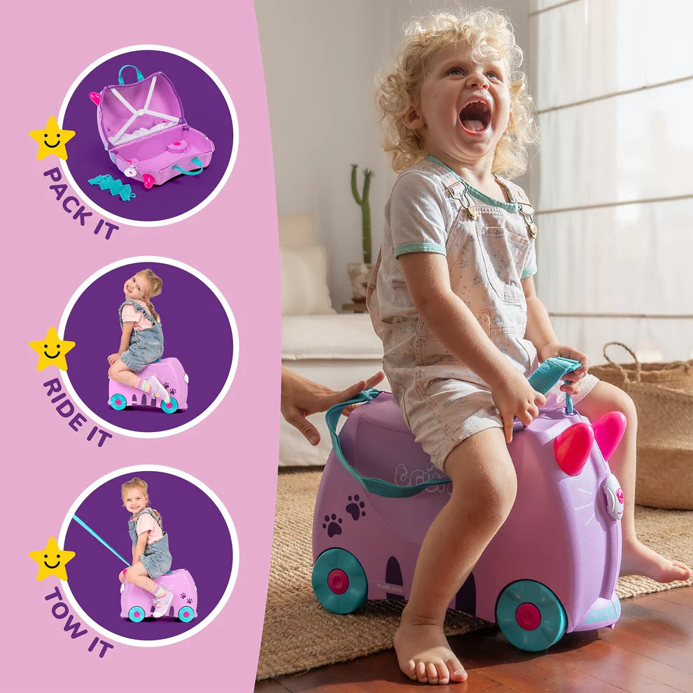 Детско куфарче Cassie Cat Trunki