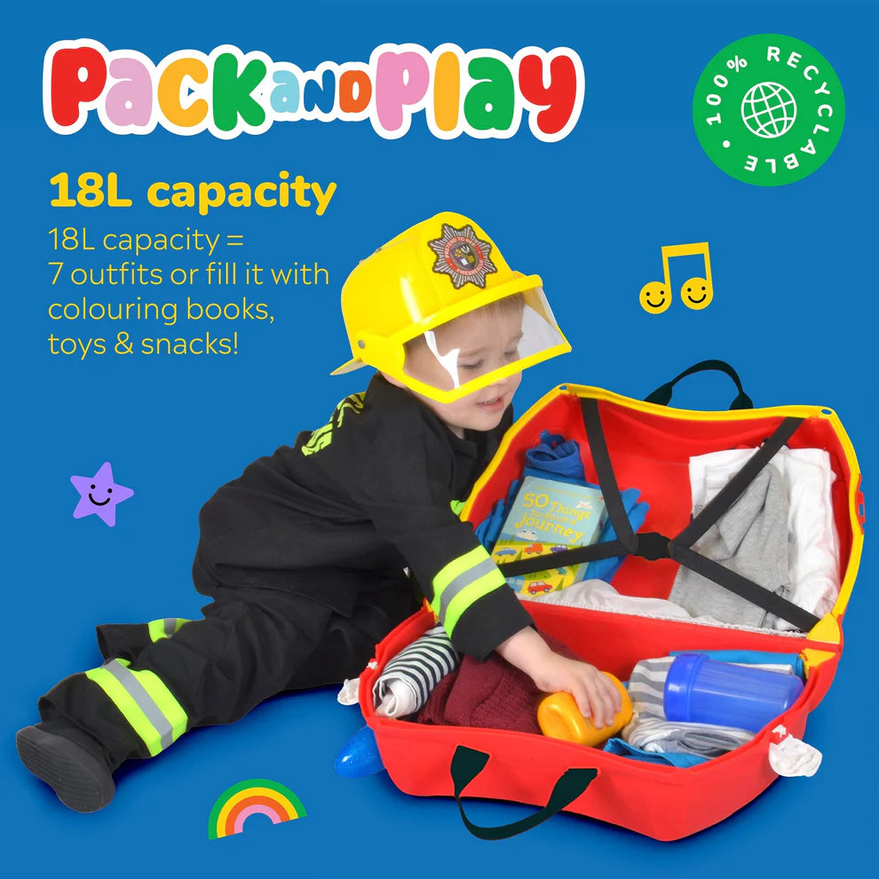 Детско куфарче Frank Firetruck Trunki