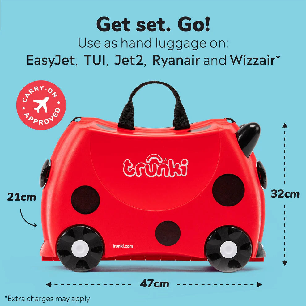 Детско куфарче Harley Ladybird Trunki
