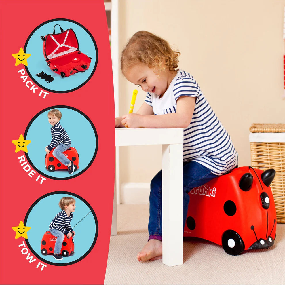 Детско куфарче Harley Ladybird Trunki