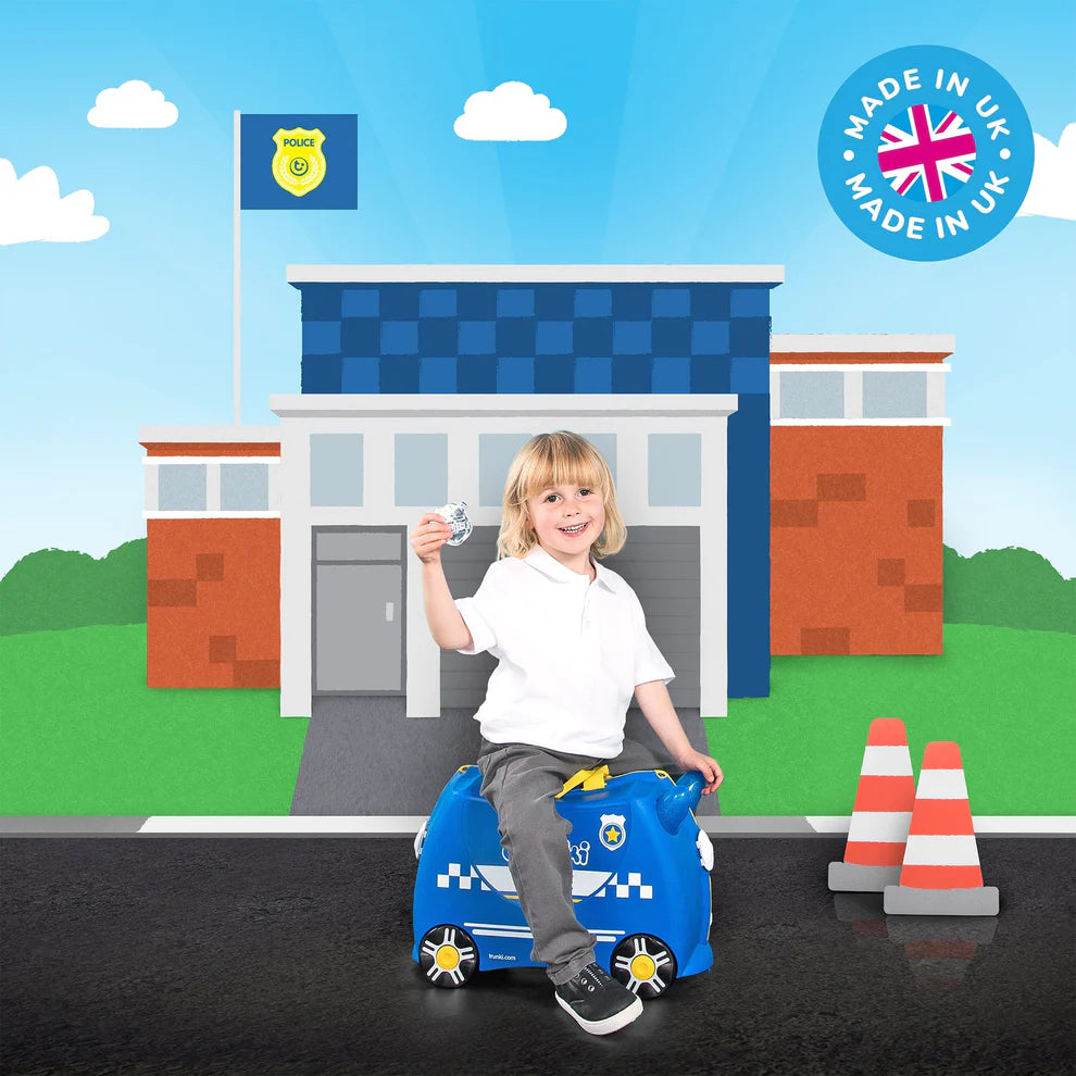 Детско Куфарче Percy Police Car Trunki
