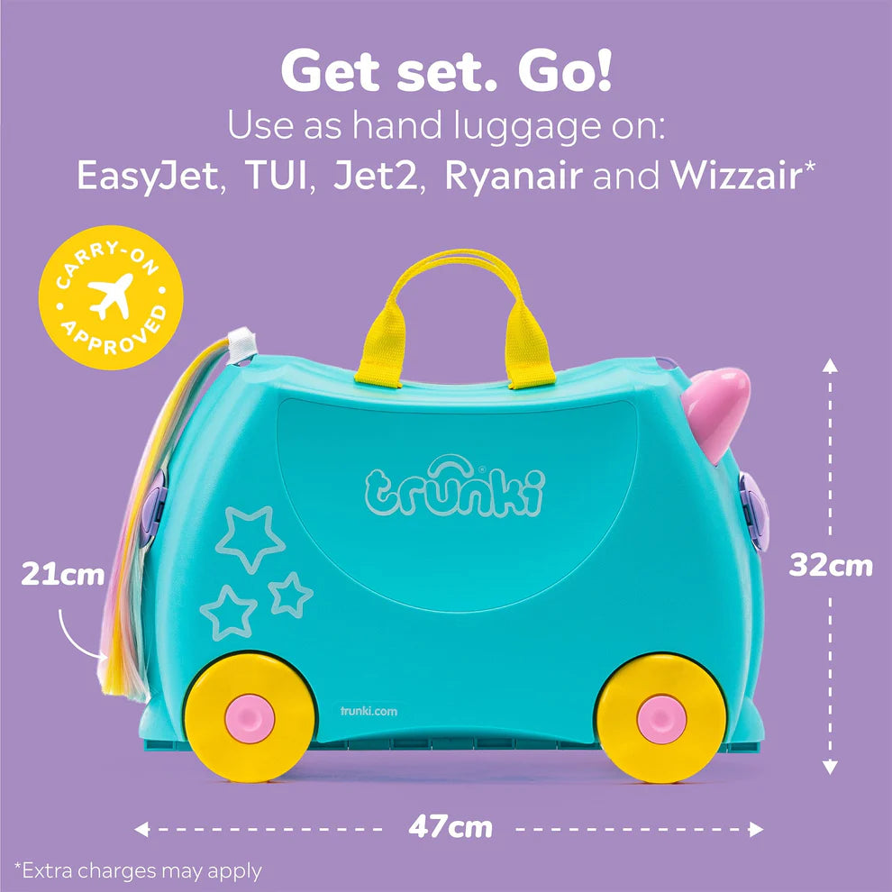 Детско куфарче Una Unicorn Trunki
