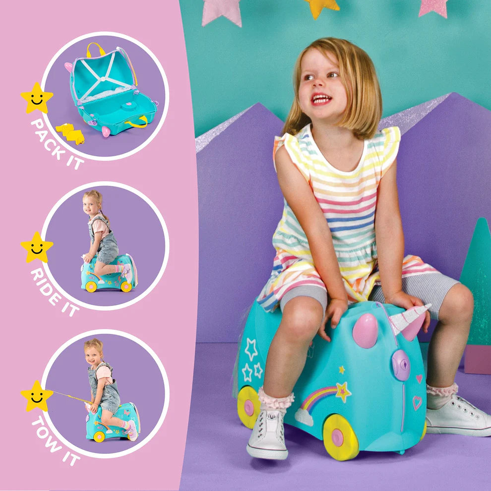 Детско куфарче Una Unicorn Trunki