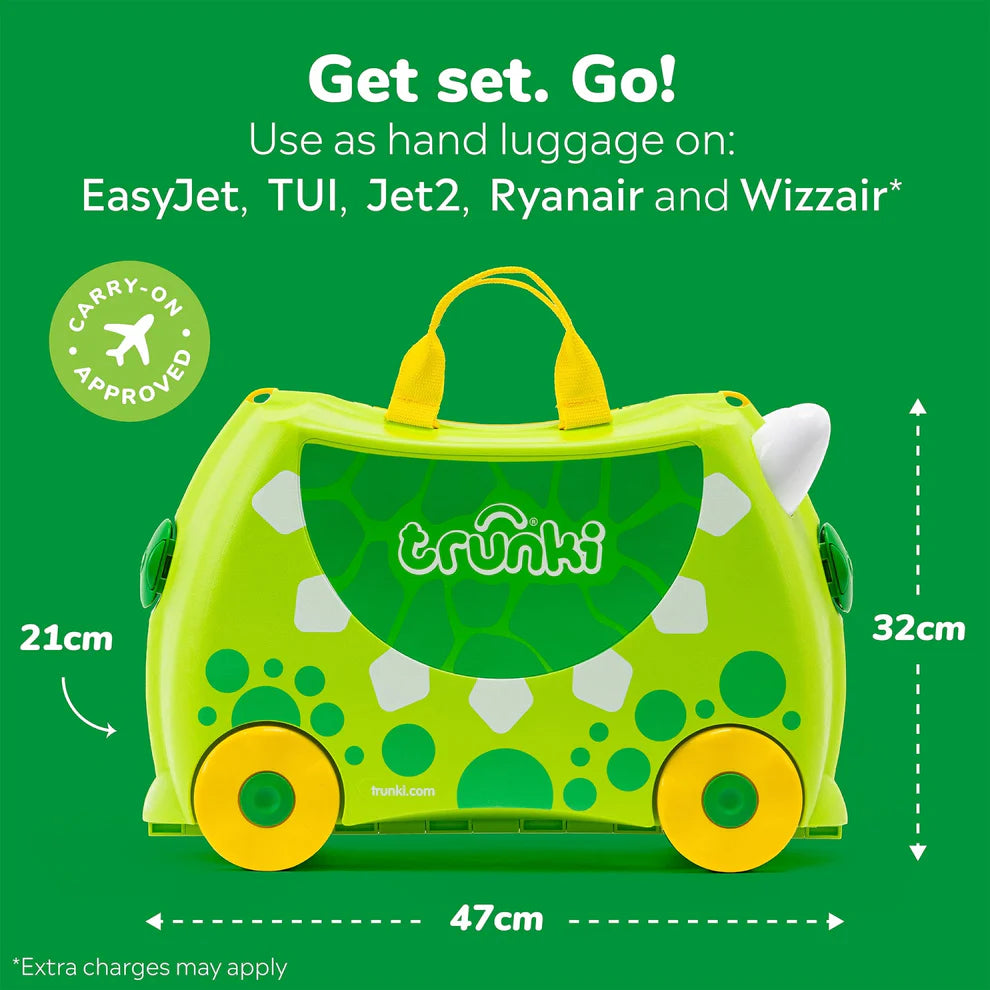 Детско куфарче Dudley the Dinosaur Trunki