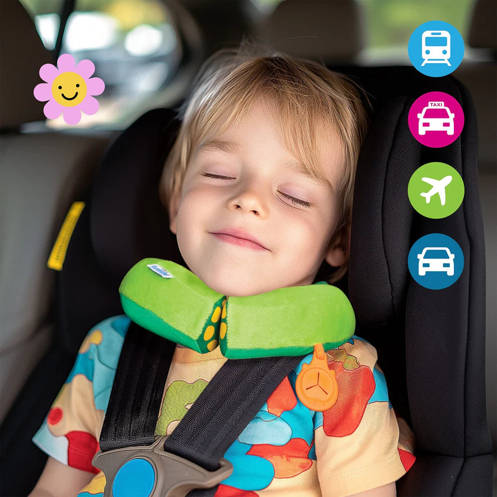 Възглавничка за Пътуване Yondi Dudley Green Trunki