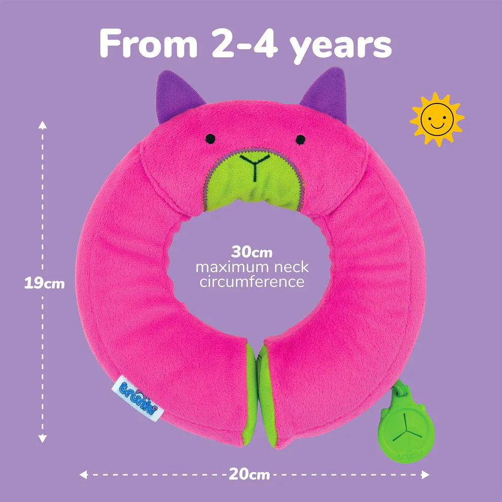 Възглавничка за Пътуване Yondi Pink Trunki