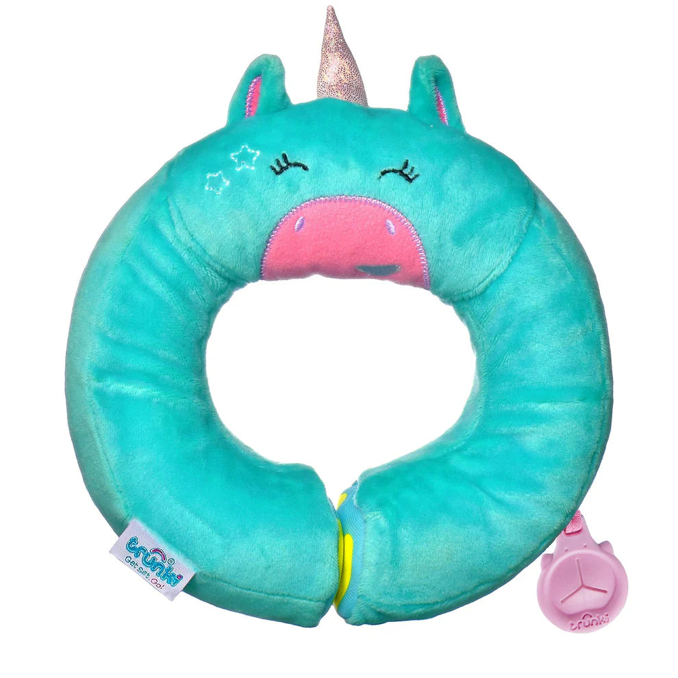 Възглавничка за Пътуване Yondi Turquoise Trunki