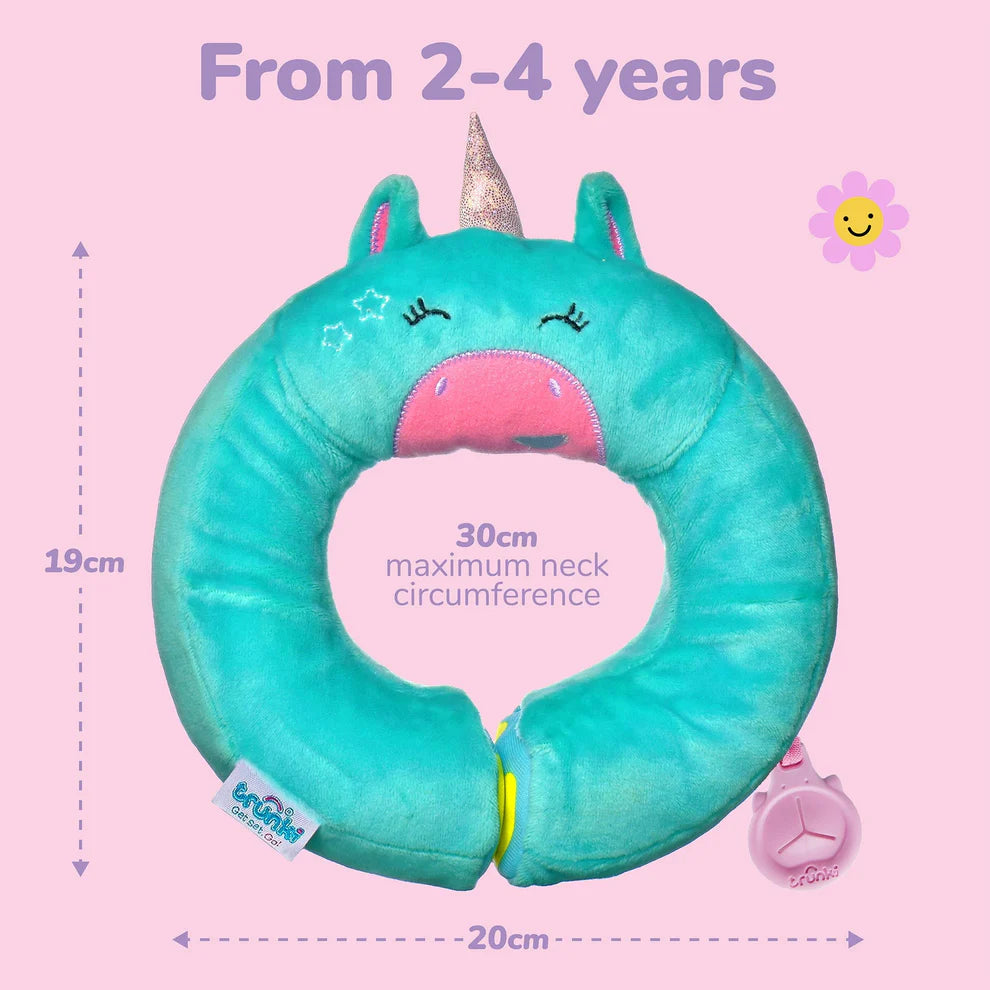 Възглавничка за Пътуване Yondi Turquoise Trunki