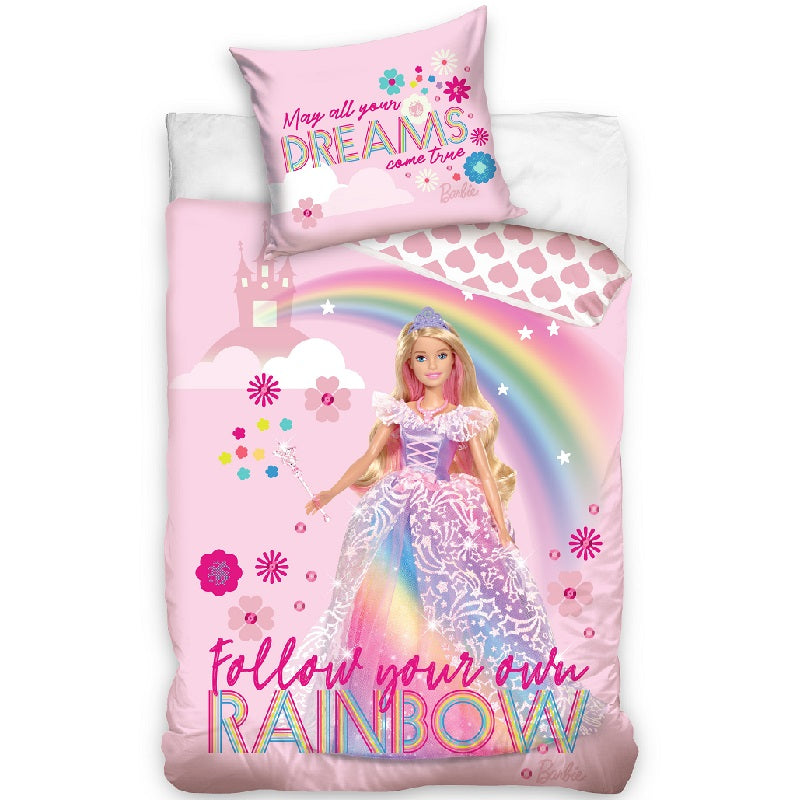 Детски спален комплект Barbie Rainbow