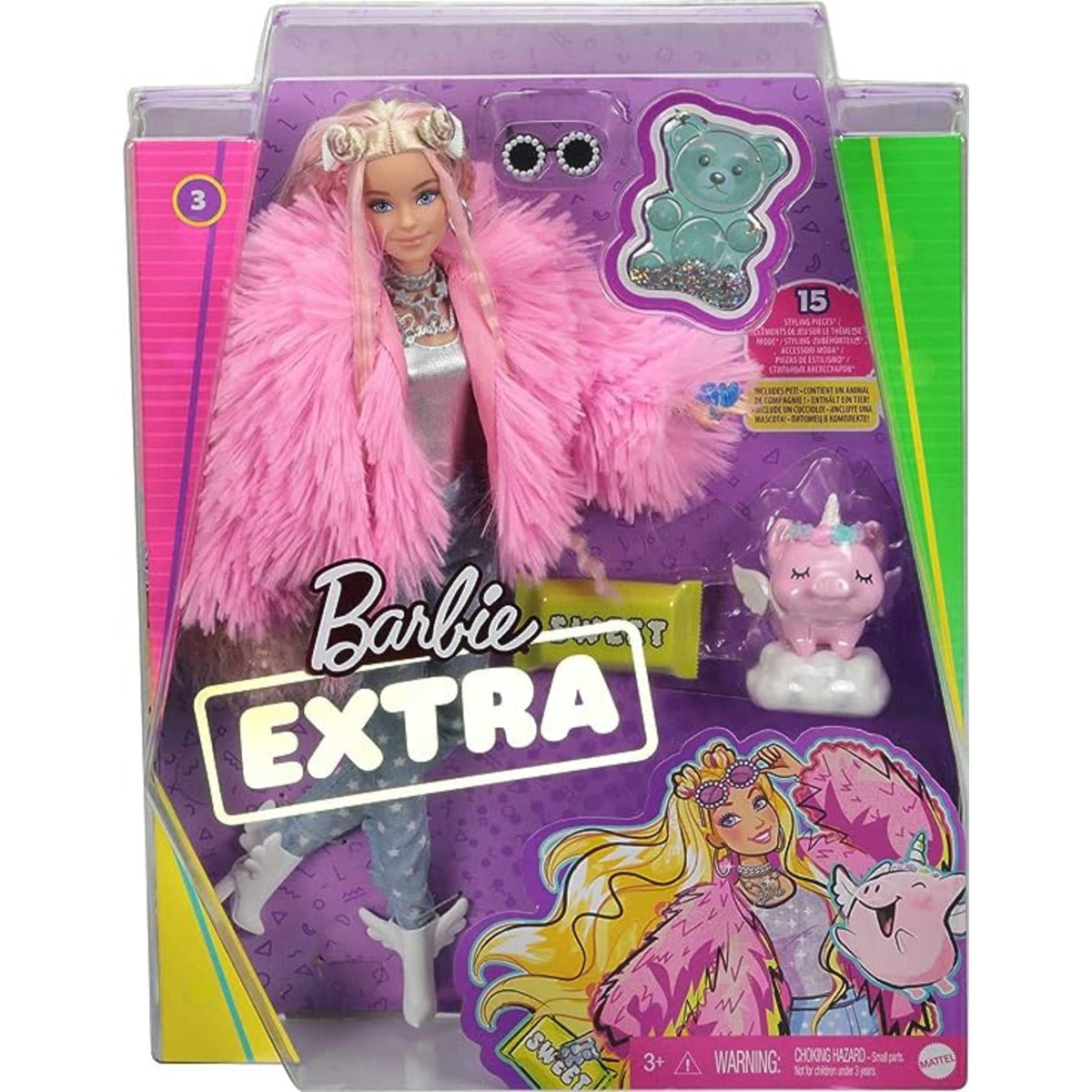 Кукла Барби с Розово Палто Barbie Mattel