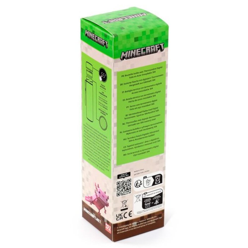 Термос Minecraft Axolotl