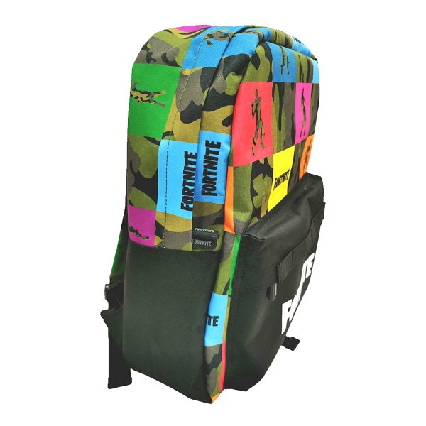 Ученическа раница Fortnite electric dance с преден джоб с капак