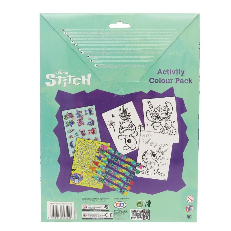 Сет плик за оцветяване Stitch