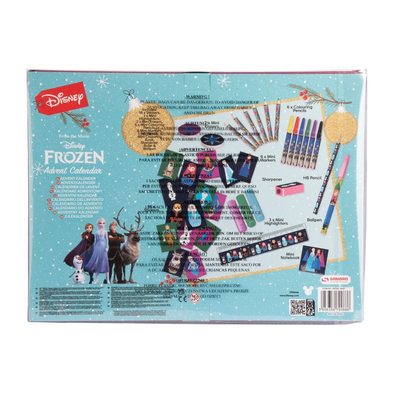 Коледен календар Frozen colour
