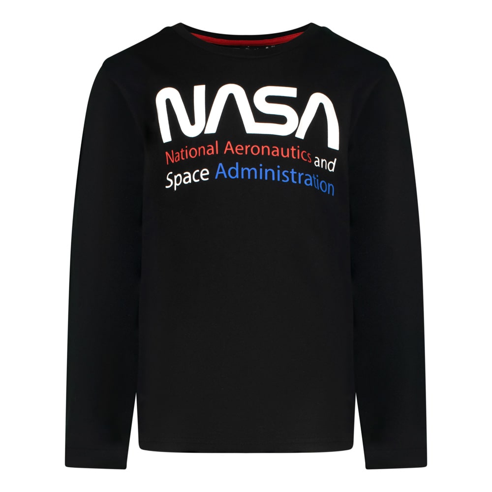 Блуза с дълъг ръкав Nasa Black, размер 128