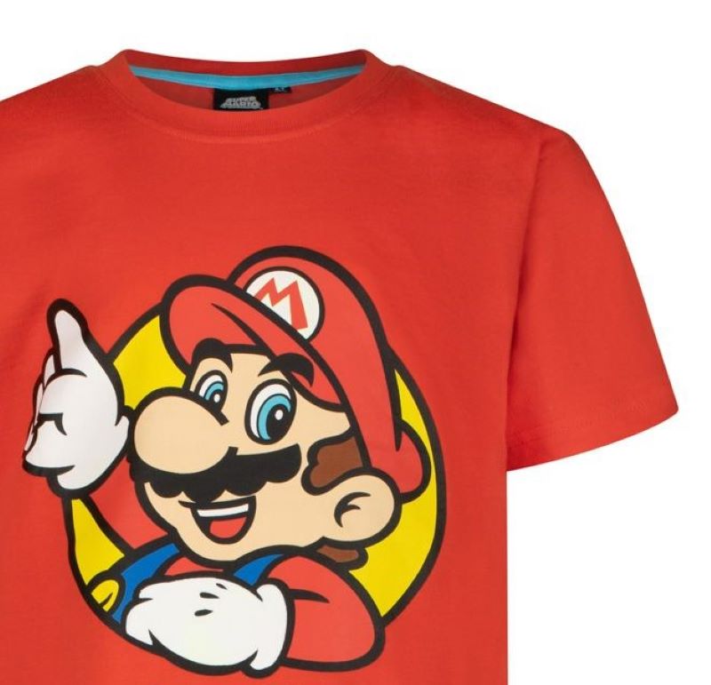 Тениска Super Mario Red Smiled, размер 116