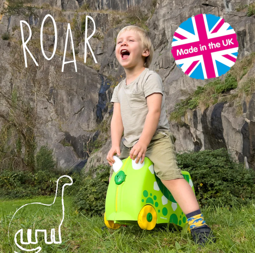 Детско куфарче Dudley the Dinosaur Trunki