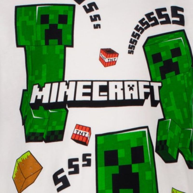 Тениска Minecraft Creeper TNT SSs, размер 134