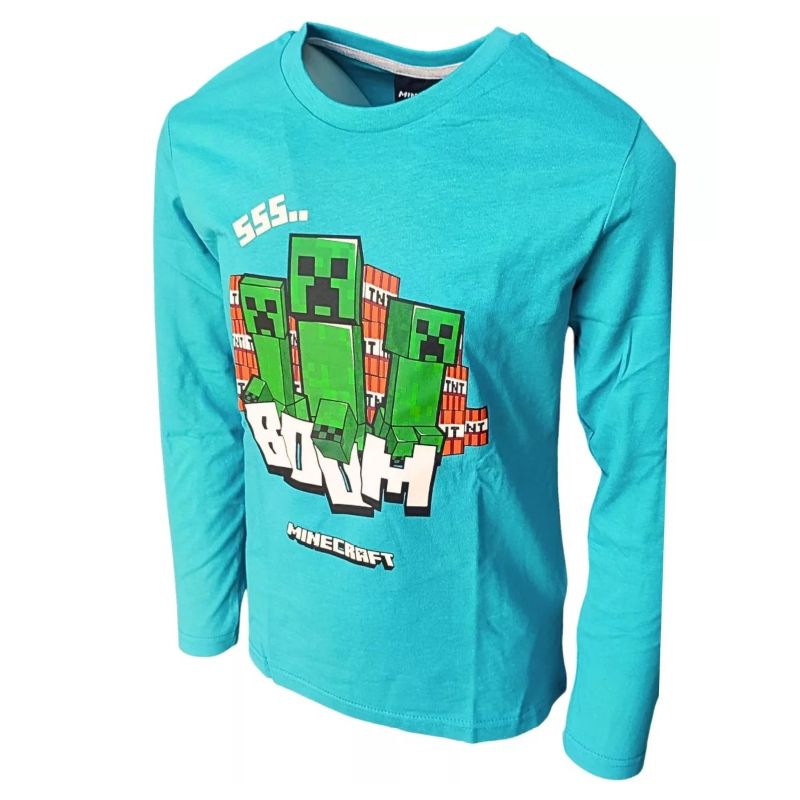 Блуза Minecraft BOOM Blue, размер 152